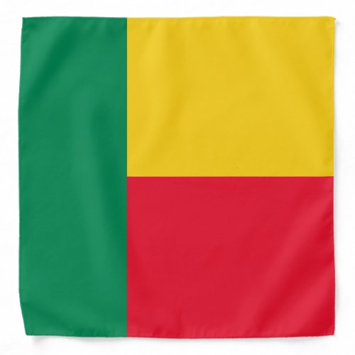 Benin Flag Bandana
