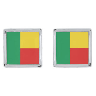Benin Flag Cufflinks