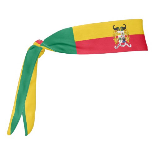 Benin Flag Elegant Patriotic Tie Headband
