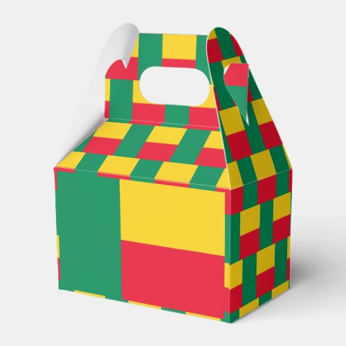 Benin Flag Favor Boxes