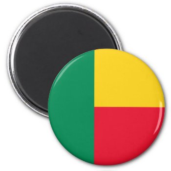 Benin Flag Magnet by the_little_gift_shop at Zazzle