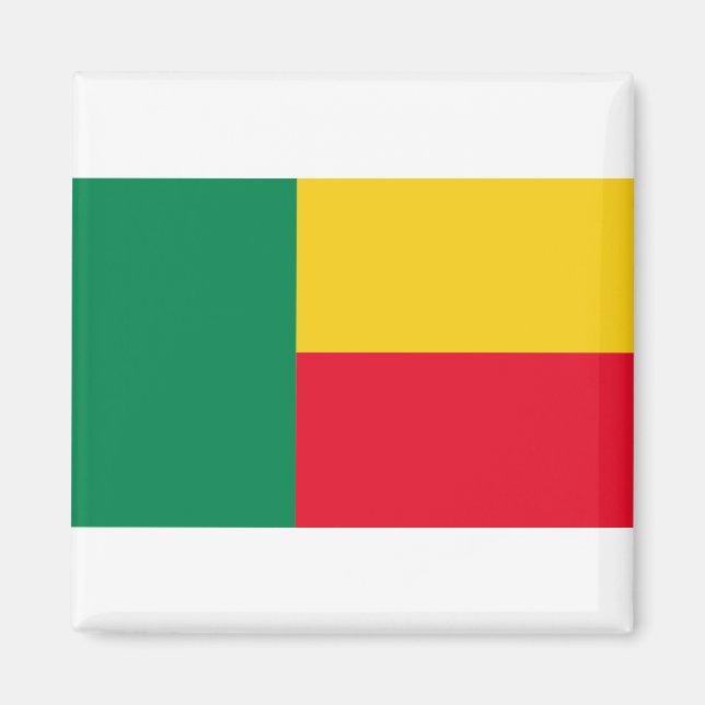 Benin Flag Magnet (Front)