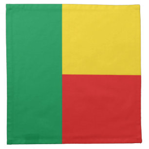 Benin Flag Napkin