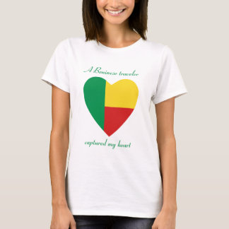 Benin Flag Sweetheart T-Shirt