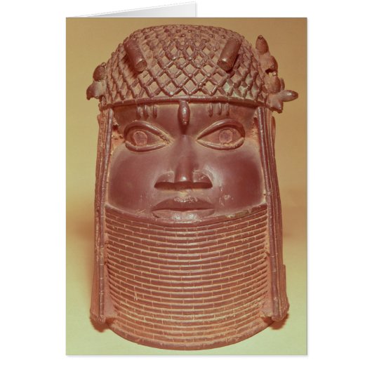 Benin mask cards (Front)