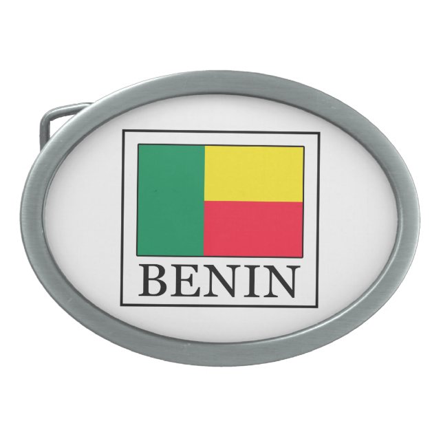 Benin Oval Belt Buckle (Front)