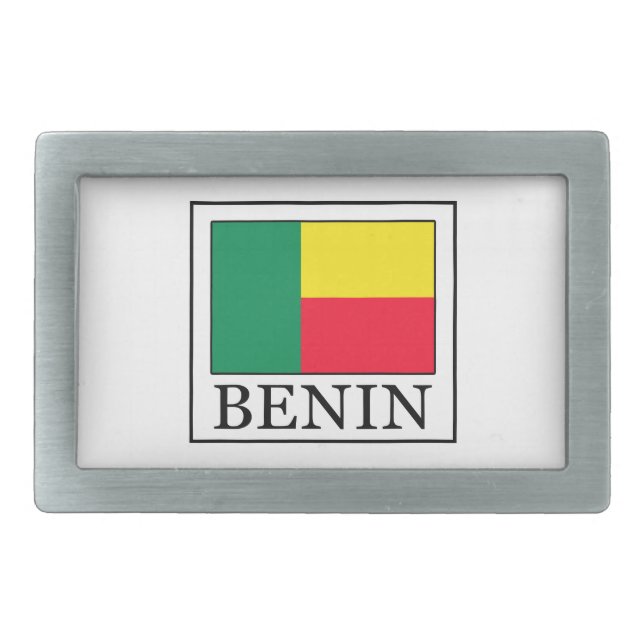 Benin Rectangular Belt Buckle (Front)