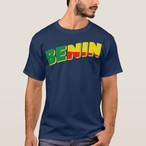 Benin Vintage style retro souvenir 2 T_Shirt