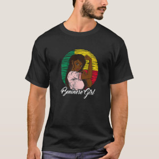 Beninese Flag Benin Beninese Girl T-Shirt