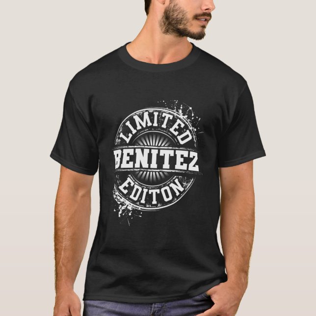 Benitez Surname Family Tree Reunion T-Shirt (Front)