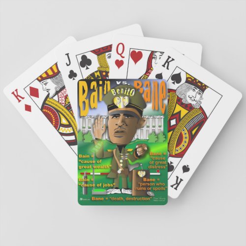 Benito Bain vs Bane Poker Cards