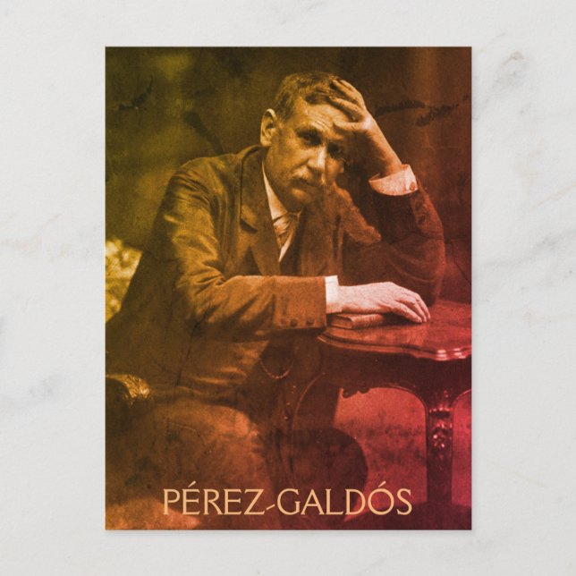 Benito Pérez-Galdós Postcard (Front)