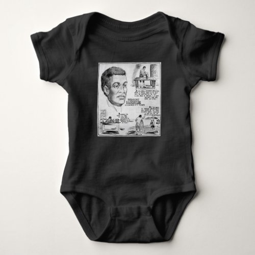 Benjamin Banneker Black American Scientist Baby Bodysuit