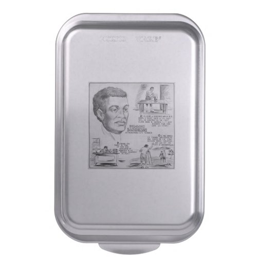 Benjamin Banneker Black American Scientist Cake Pan