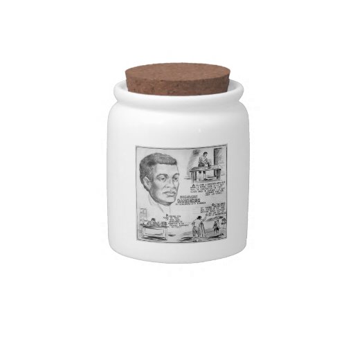 Benjamin Banneker Black American Scientist Candy Jar