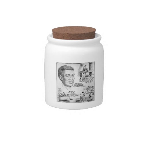 Benjamin Banneker Black American Scientist Candy Jar