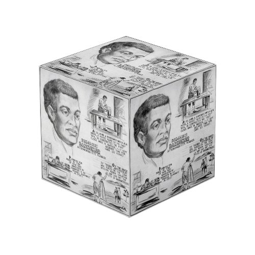 Benjamin Banneker Black American Scientist Cube