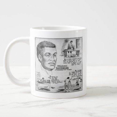 Benjamin Banneker Black American Scientist Giant Coffee Mug