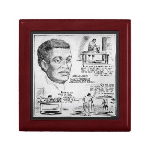 Benjamin Banneker Black American Scientist Gift Box