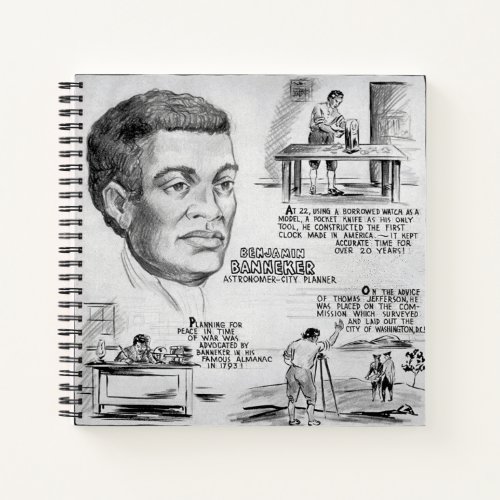 Benjamin Banneker Black American Scientist Notebook