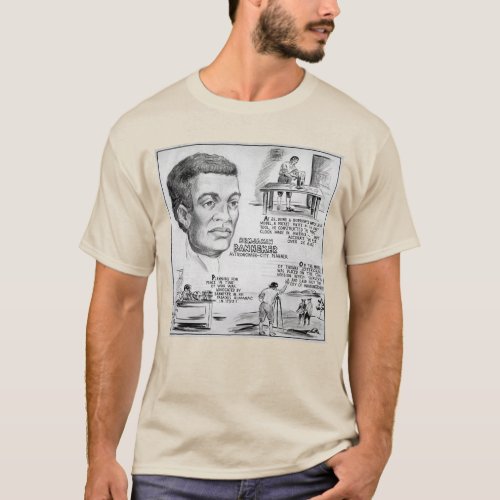 Benjamin Banneker Black American Scientist T_Shirt