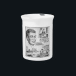Benjamin Banneker: Black Scientist & Revolutionary Beverage Pitcher<br><div class="desc">Benjamin Banneker was a remarkable figure born into a time of great inequality. Born free in 1731 in Ellicott's Mills, Maryland, he overcame societal obstacles to become a renowned mathematician, astronomer, almanac author, and surveyor. - Banneker's path to knowledge was largely self-directed. With limited formal education, he devoured books and...</div>