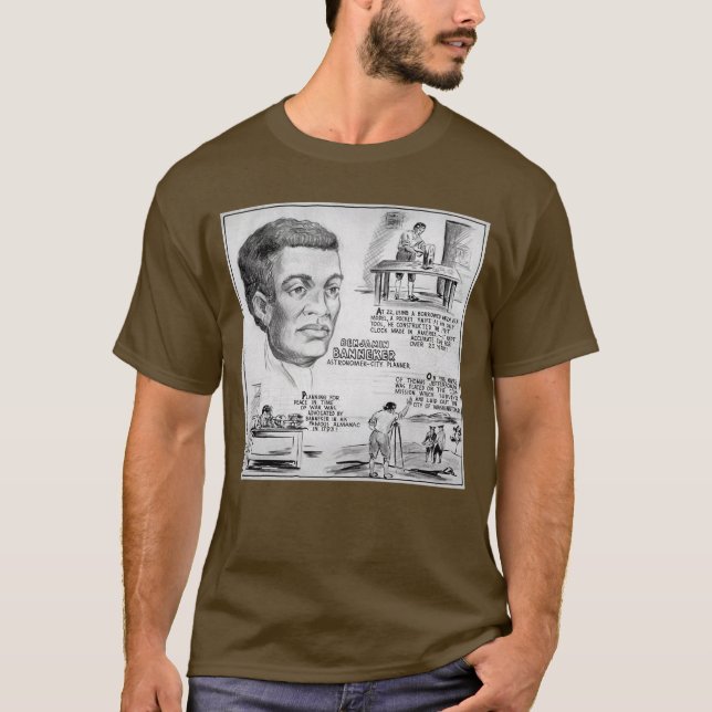 Benjamin Banneker: Black Scientist & Revolutionary T-Shirt (Front)