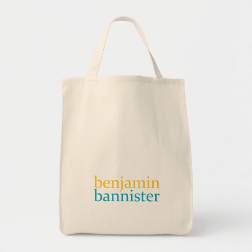 benjamin bannister grocery tote