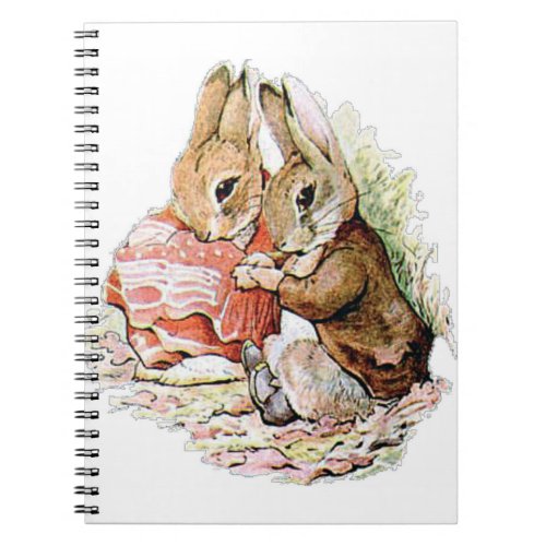 Benjamin Bunny and Peter Rabbit plan their raid Notebook