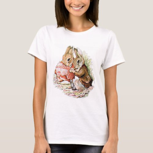 Benjamin Bunny and Peter Rabbit plan their raid T_Shirt
