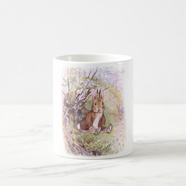 Benjamin Bunny (by Beatrix Potter) Coffee Mug (Center)