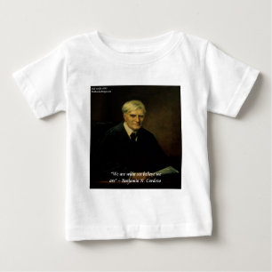 Benjamin Cardozo "Who We Are" Quote Baby T-Shirt