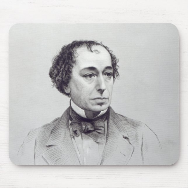 Benjamin Disraeli, 1st Earl Beaconsfield Mouse Pad (Front)