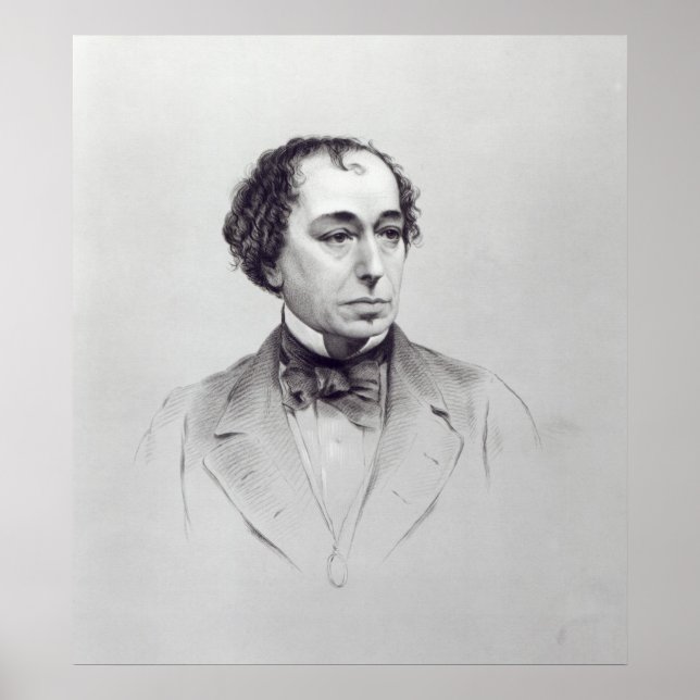 Benjamin Disraeli, 1st Earl Beaconsfield Poster (Front)