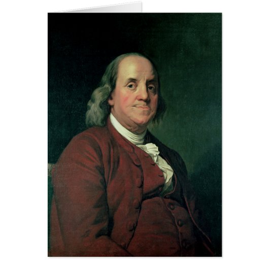 Benjamin Franklin, 1782 Cards (Front)
