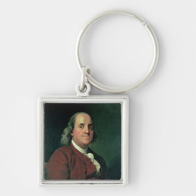 Benjamin Franklin, 1782 Keychain (Front)