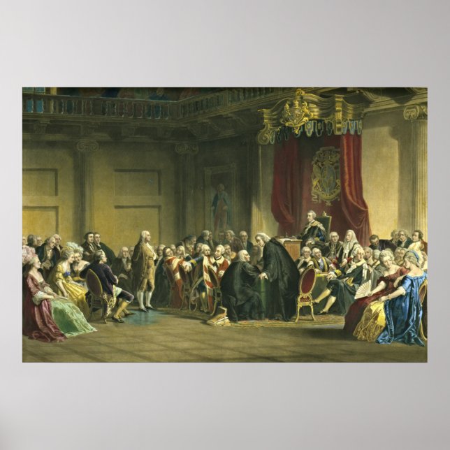 Benjamin Franklin 1868 Poster (Front)