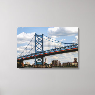 Benjamin Franklin Bridge, Philadelphia, PA Canvas Print