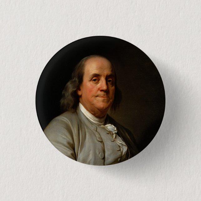 BENJAMIN FRANKLIN BUTTON (Front)