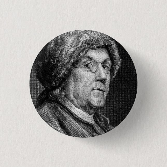 BENJAMIN FRANKLIN BUTTON (Front)