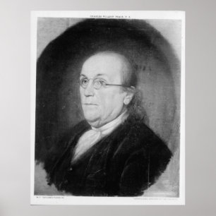 BENJAMIN FRANKLIN by Charles Willson Peale Poster