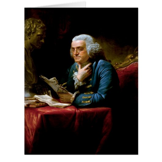 Benjamin Franklin, Founder Inventor Scientist  Cards (Front)