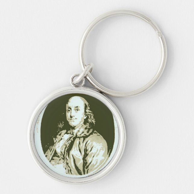 Benjamin Franklin Keychain (Front)