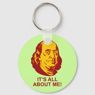 Benjamin Franklin Keychain