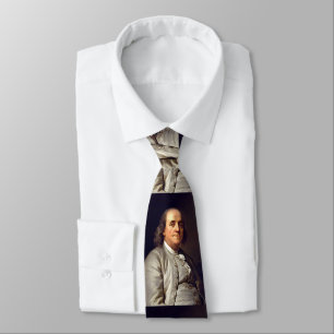 Benjamin Franklin Neck Tie