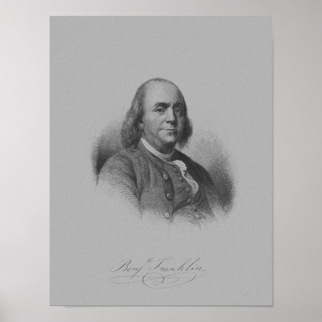 Benjamin Franklin Poster (Front)