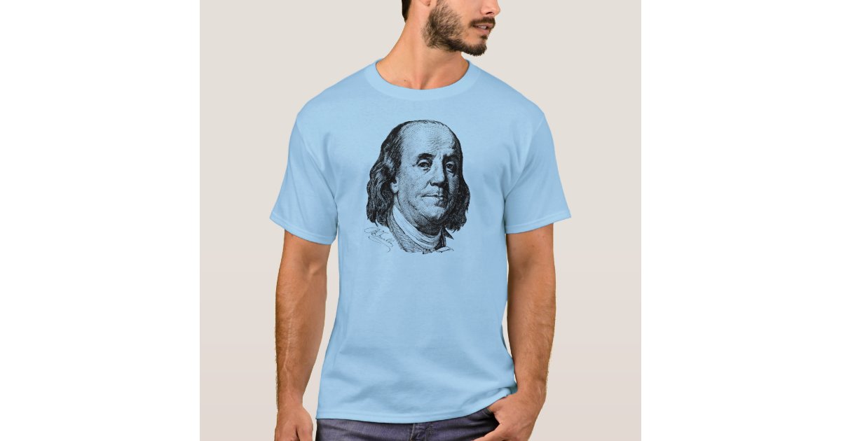 famous stars and straps benjamin franklin shirt