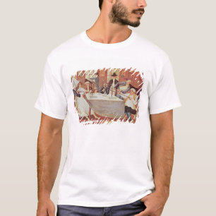 Benjamin Franklin's experiments with electricity T-Shirt