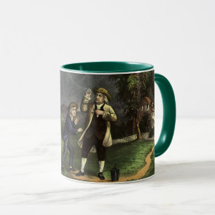 Benjamin Franklin's Lightning with Kite Experiment Mug