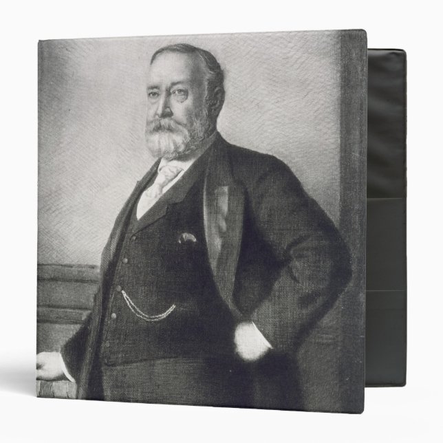 Benjamin Harrison (1833-1901), 23rd President of t 3 Ring Binder (Front/Inside)